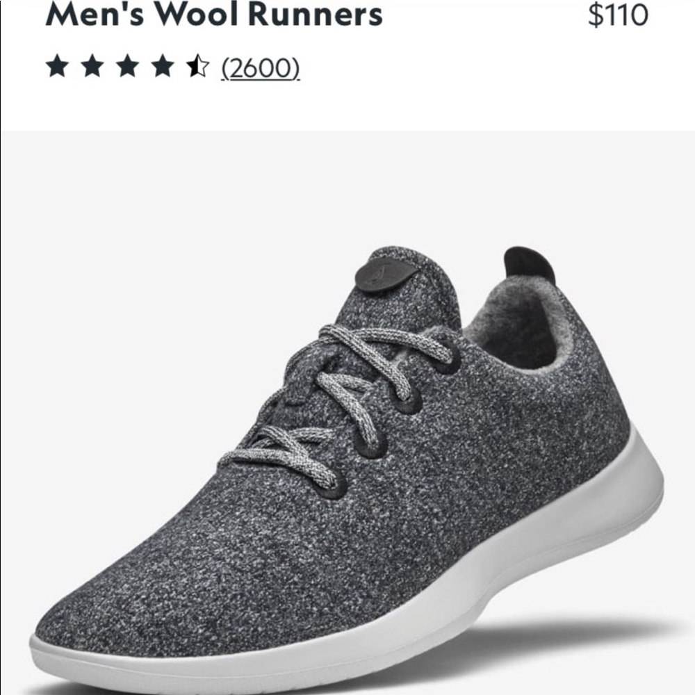 Allbirds Mens 11 Wool Runners